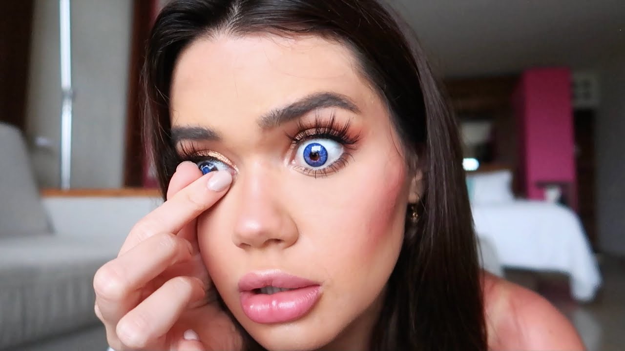 PROVANDO LENTES MEXICANAS!!! Mas o que é isso?