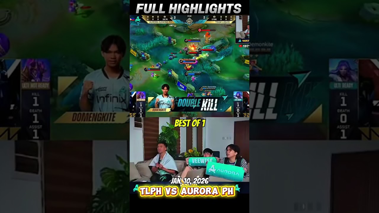 TLPH vs AURORA PH GAME 1 M7 SWISS STAGE M7WORLD CHAMPIONSHIP WITH VEEWISE REACTION@Ohmyv33nus @Wise