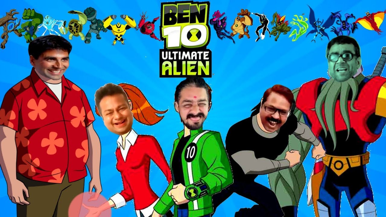 Ben 10 🎧 : Ultimate Aliens - ft. Trending Indian Memes | Lord Puneet | Hindustani Bhau | CID memes