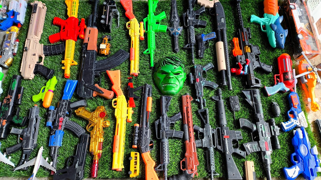 Hunting toys sniper rifel Shotgun,Pistol glock,M4,AK47,Soft bullet,SpaceGUN,Nerf,watergun 50