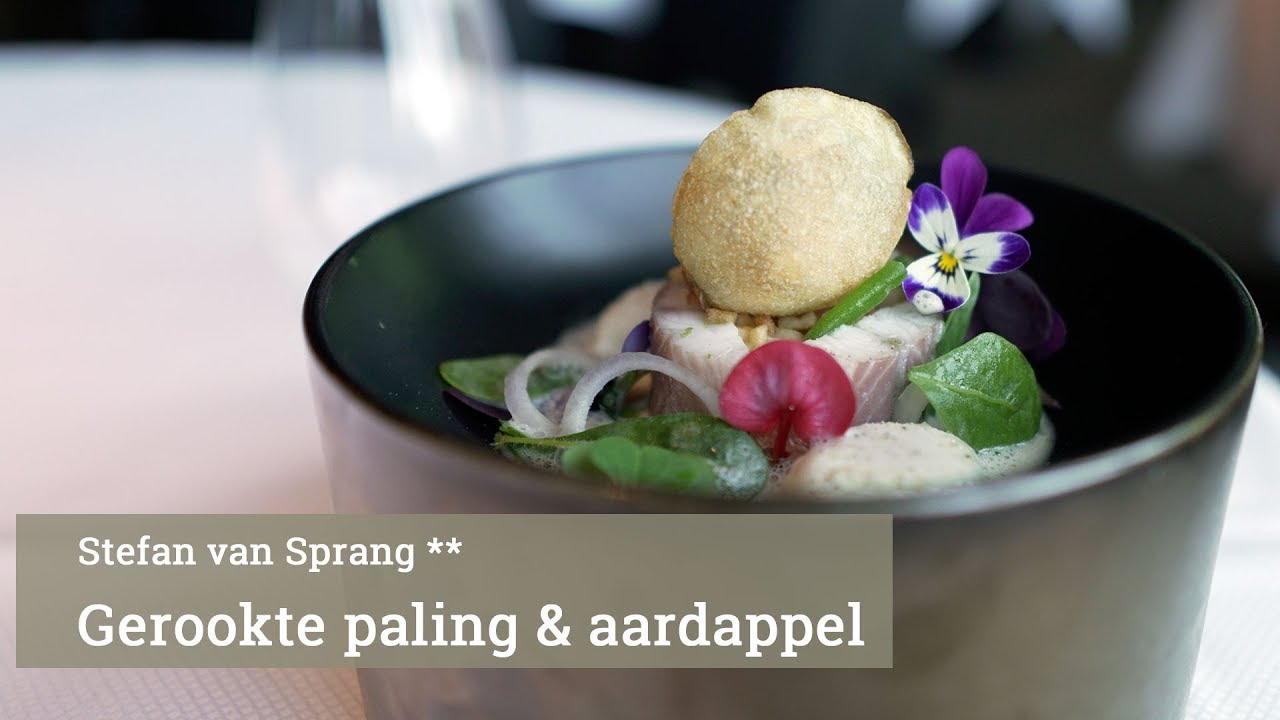 Gerookte paling & aardappel van Stefan van Sprang**
