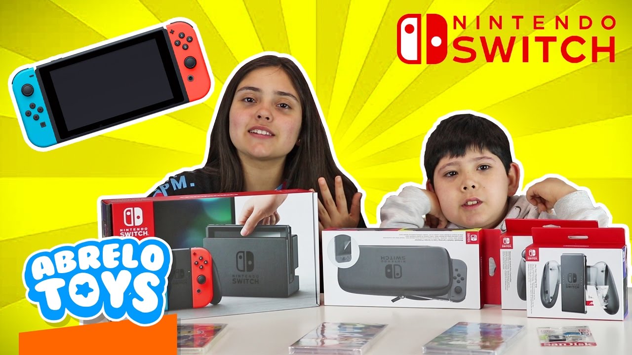Sorpresa Nintendo Switch Regalo de Papa I Abrelo Toys Regalos