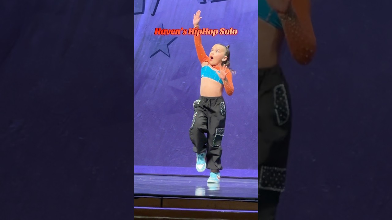 SNEAK PEEK of Haven&rsquo;s Hip-Hop SOLO!! #dancer #garzacrew #hiphop