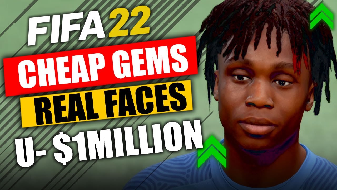 FIFA 22: CHEAP WONDERKIDS WITH REAL FACES 🤑 ($1 MILLION)