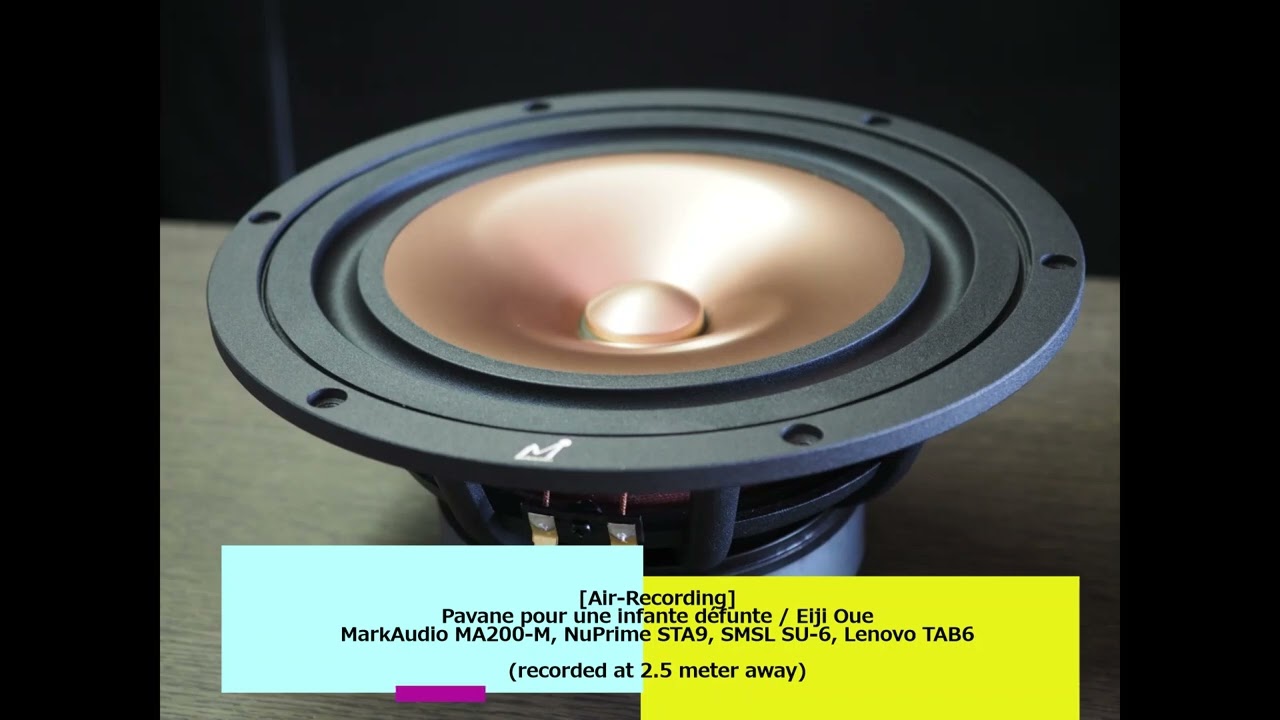 [Air-Recording] MarkAudio MA200-M - Pavane pour une infante défunte - Eiji Oue(recorded at 2.5 away)