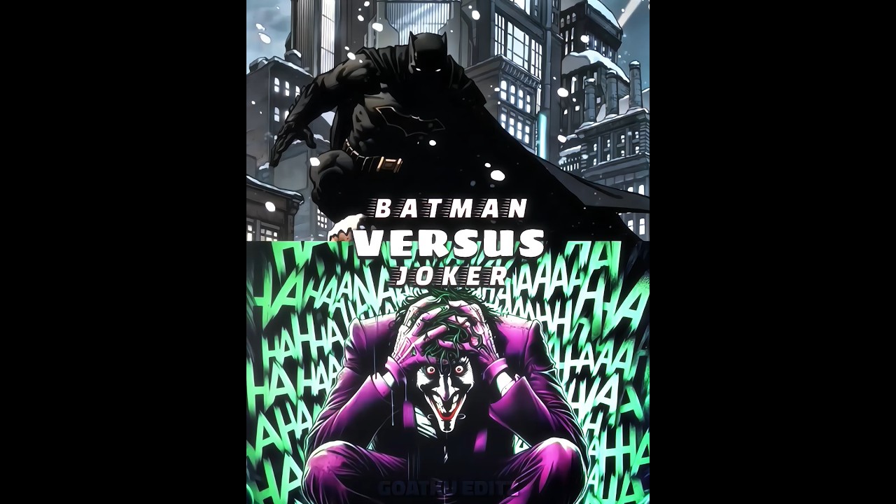 Batman VS Joker (Intelligence Battle)