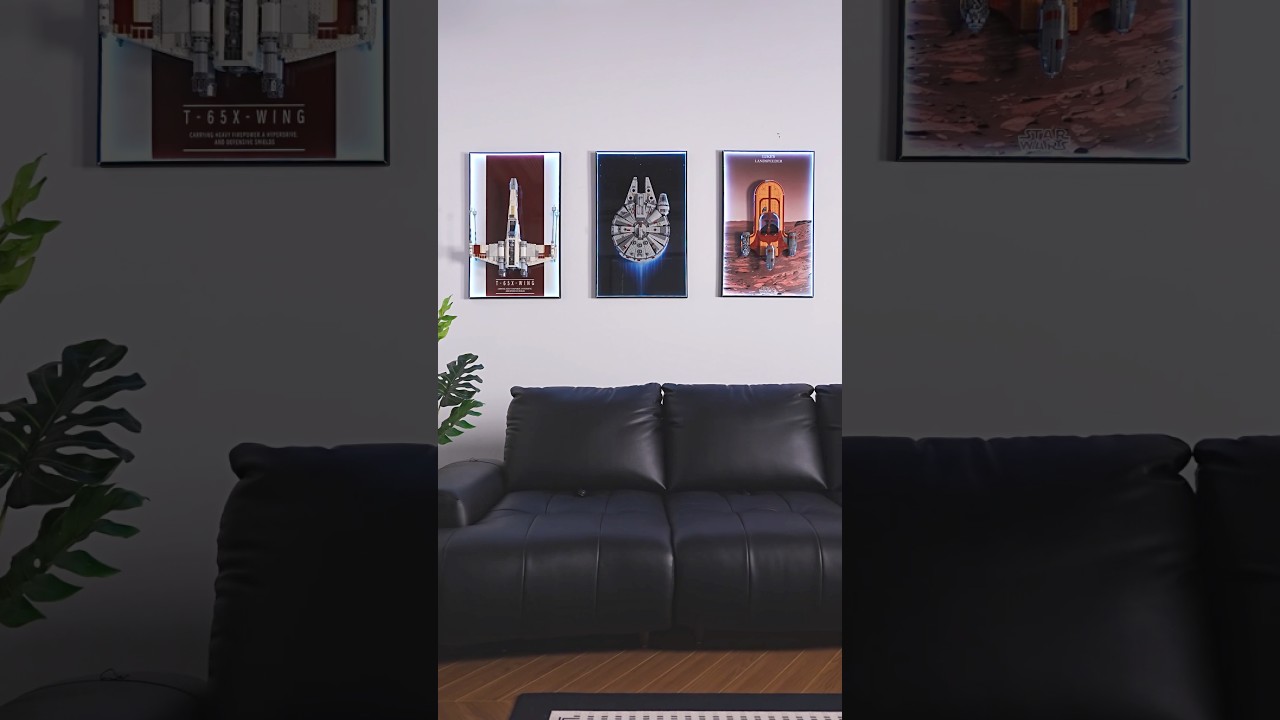 My Lego Star Wars Series Display#lego #legocollection #legostarwars #starwars #legodisplay