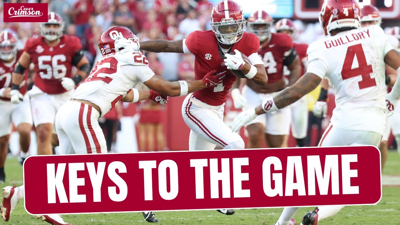 KEYS TO VICTORY: Alabama MUST Do These Things to Beat Oklahoma | Alabama Crimson Tide Podcast