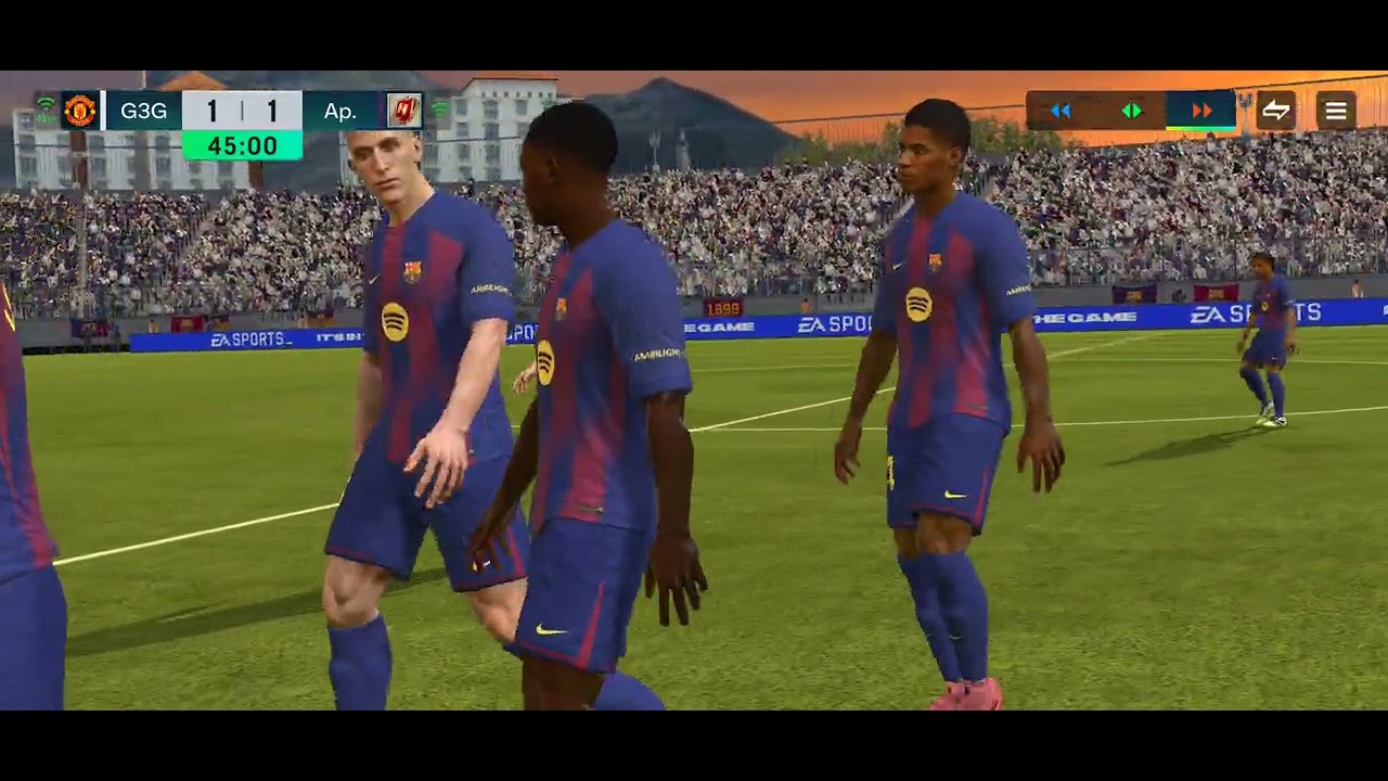 Manchester United Best Friendly EA Sports FC Mobile Game Gameplay Walkthrough 