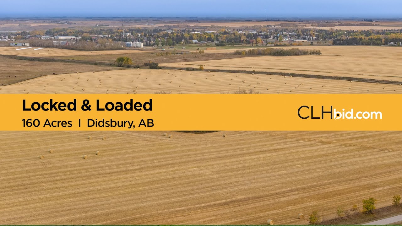 Locked & Loaded I AB Farm Land For Sale I Didsbury, AB