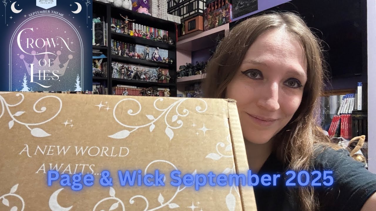 Распаковка «Короны лжи» от Page & Wick, сентябрь 2025 г.