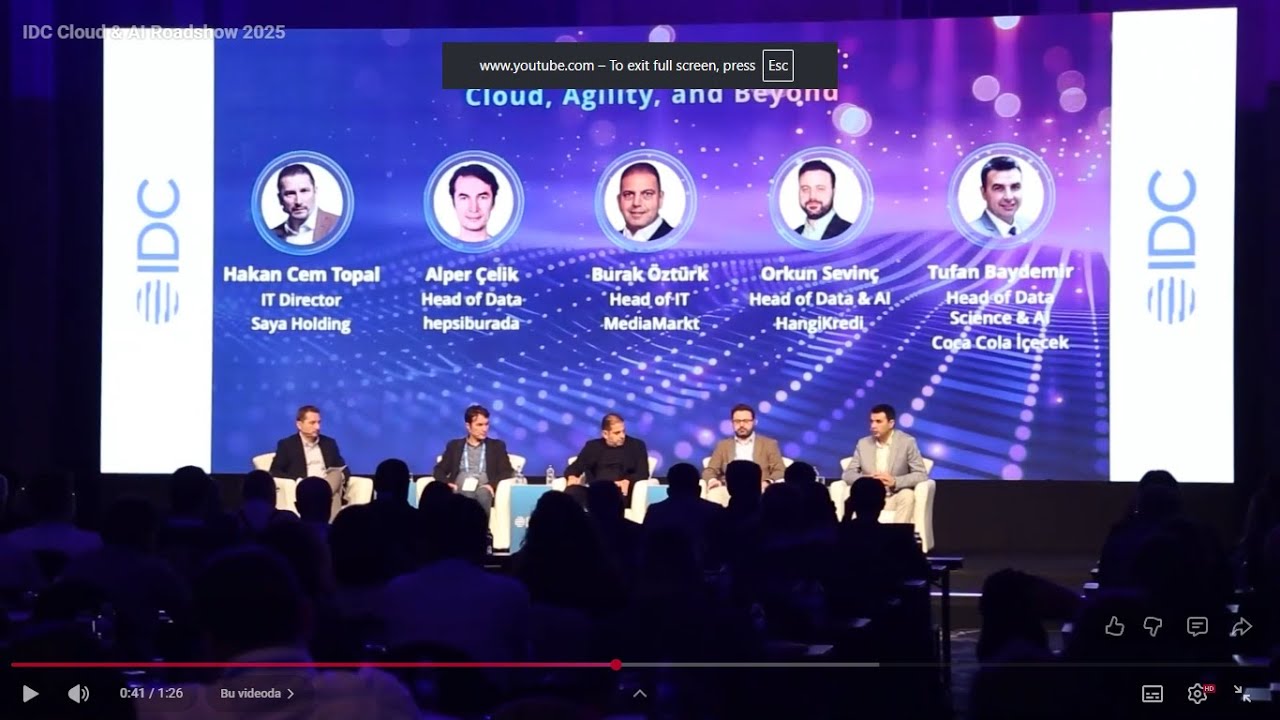 Bulut ve Yapay Zeka Devrimi 🤖 IDC Cloud ve AI Roadshow 2025