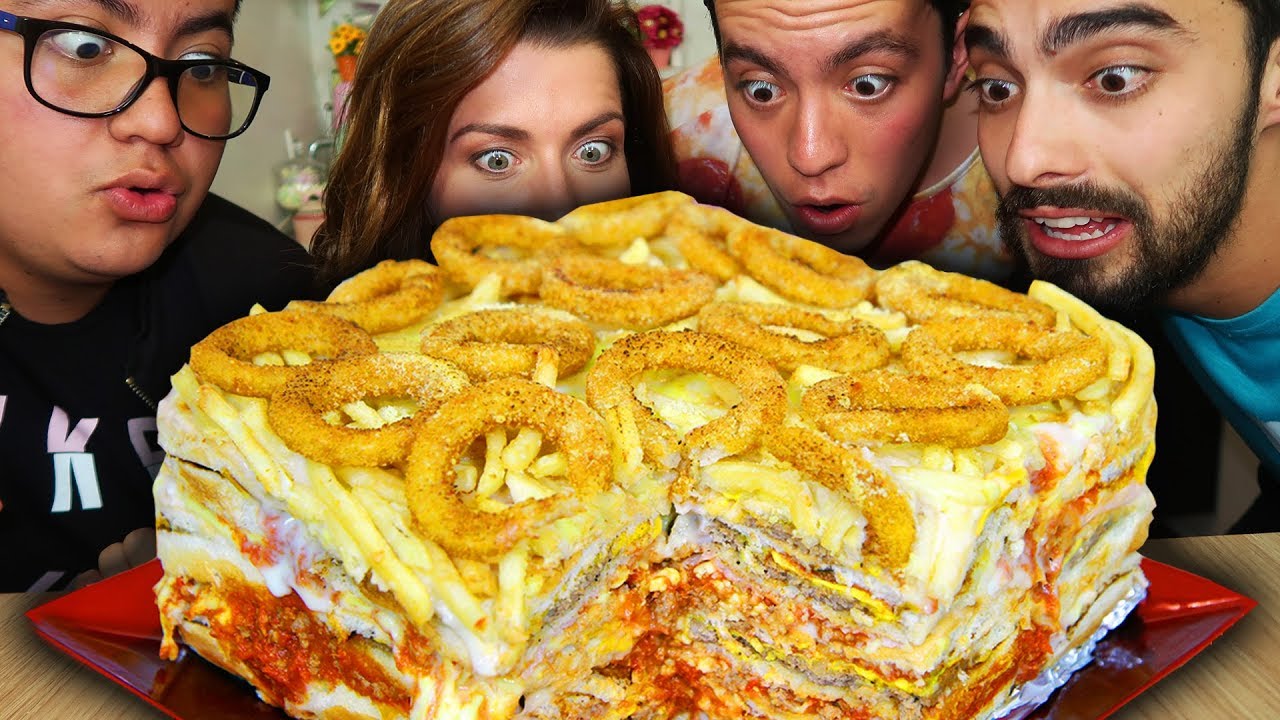 LASAÑA DE HAMBURGUESAS con SKABECHE Y BERTH  | DACOSTA'S BAKERY