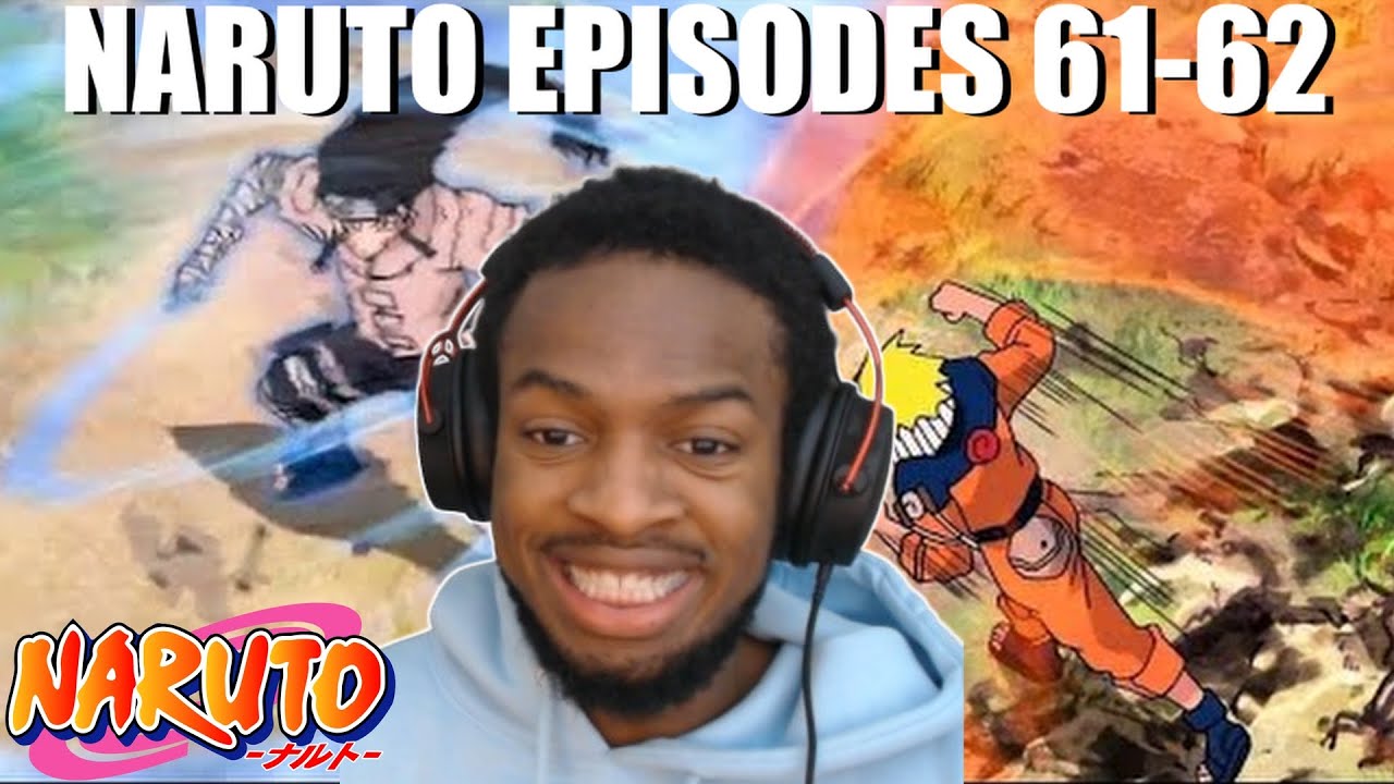 NARUTO VS. NEJI WAS CINEMA!!  | First Time Watching Naruto - Episodes 61-62