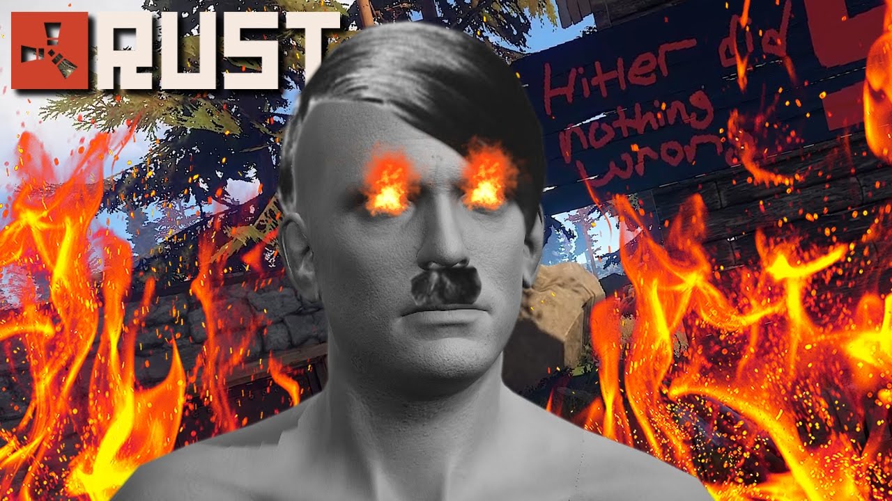 Burning a SALTY NAZIS base! | Rust Solo