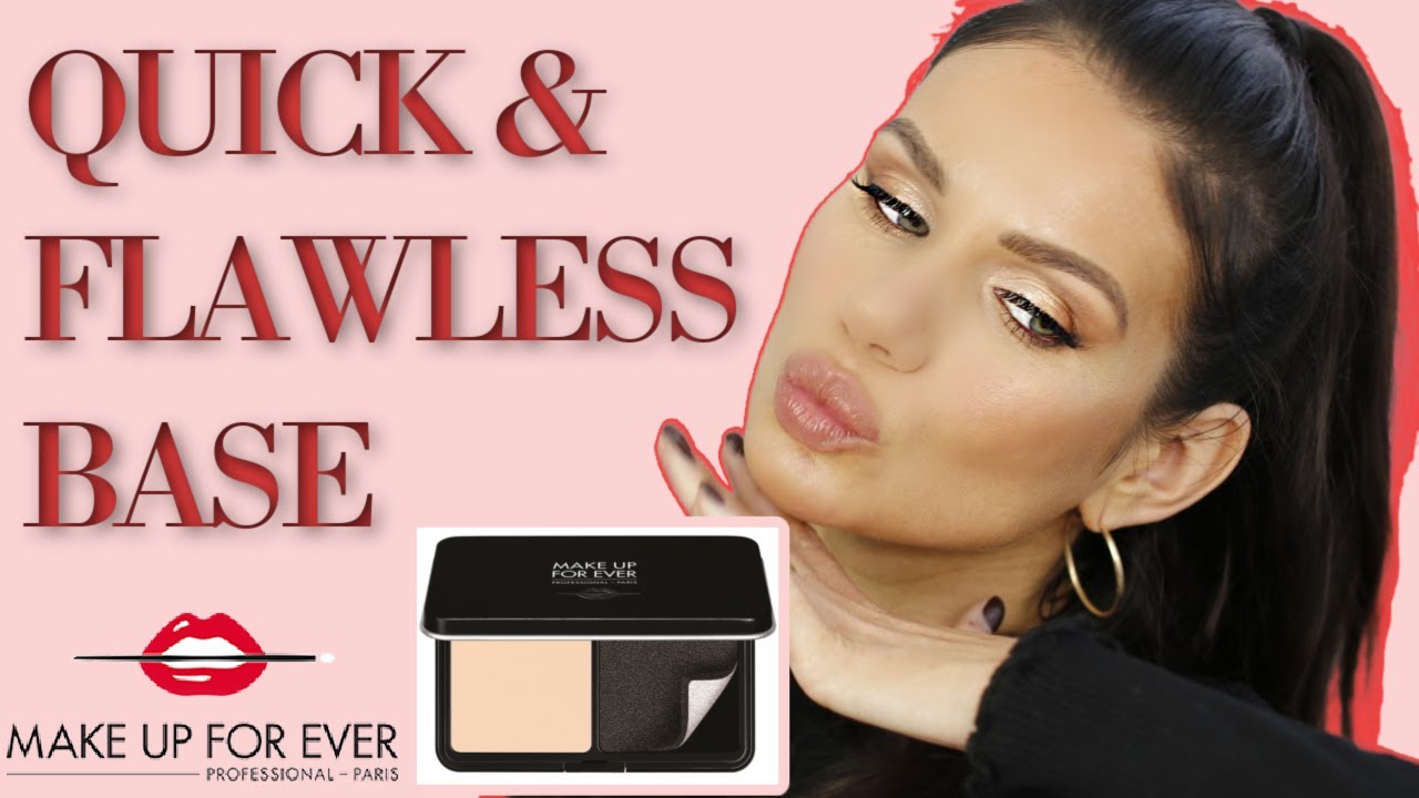 😱MAKE UP FOREVER SOFT Matte velvet PUDER Foundation I EASY FAST I H&Auml;LT den ganzen TAG I