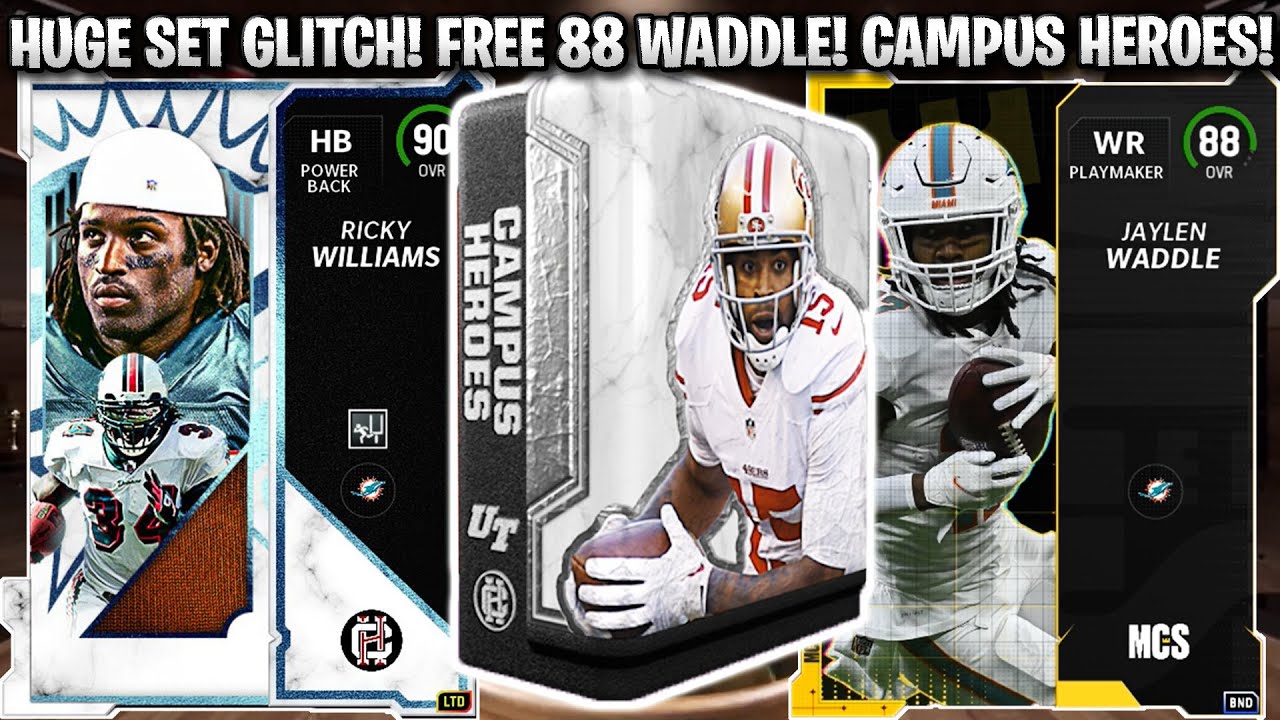 HUGE SET GLITCH! FREE 88 WADDLE! COMP PASS REWARDS AND CAMPUS HEROES! | MADDEN 23 ULTIMATE TEAM