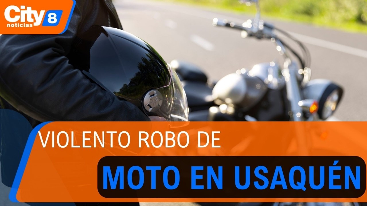 Violento hurto de moto en Usaquén | CityTv