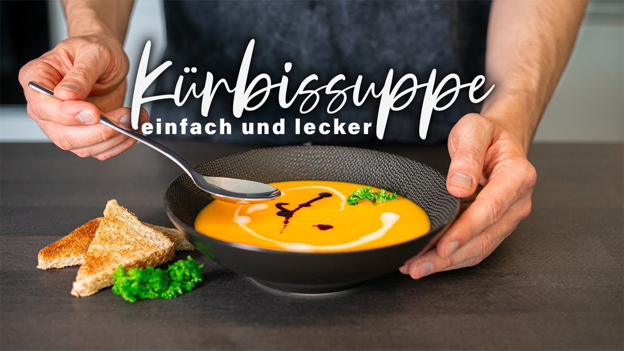 Das perfekte Gericht für den Herbst! (Kürbissuppe)