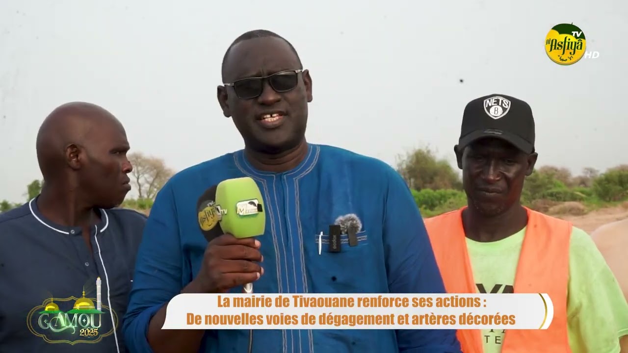 La mairie de Tivaouane renforce ses actions  De nouvelles voies de dégagement et artères décorée