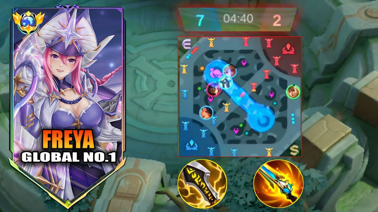 HOW TO PLAY FREYA LIKE A PRO IN GOLD LANE? ( WATCH THIS VIDEO ) FREYA GAMEPLAY IN 2025 - MLBB