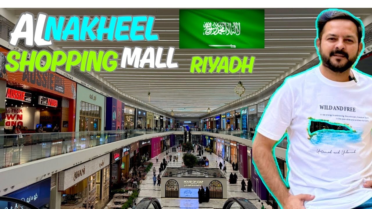 Beautiful Al Nakheel Shoppig Mall Riyadh-4K Walking Tour-Biggest Mall in Riyadh-Zain-Saudi Arabia