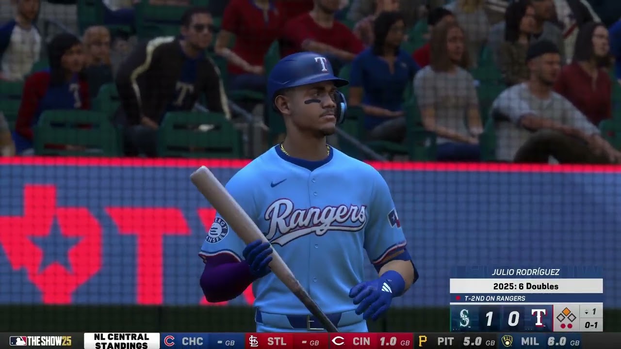 MLB The Show 25 Fantasy Draft Gm#33 SEA-A.Houser (2-3, 5.67) vs TEX-D.Kremer (1-3, 4.18)
