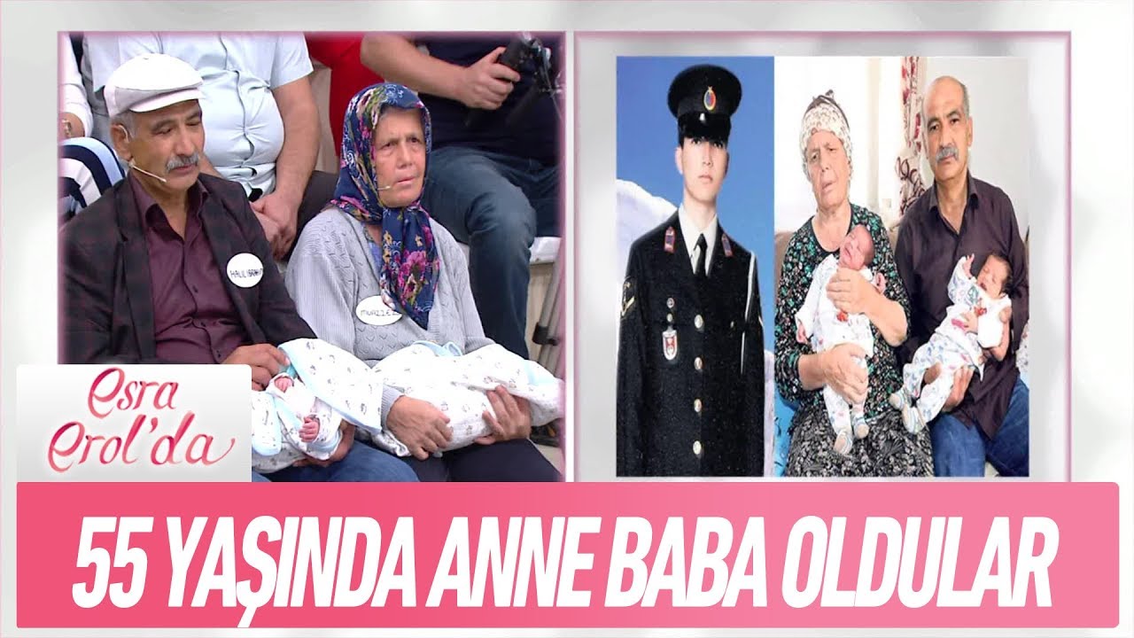 55 yaşında anne baba oldular! - Esra Erol'da 28 Eylül 2017