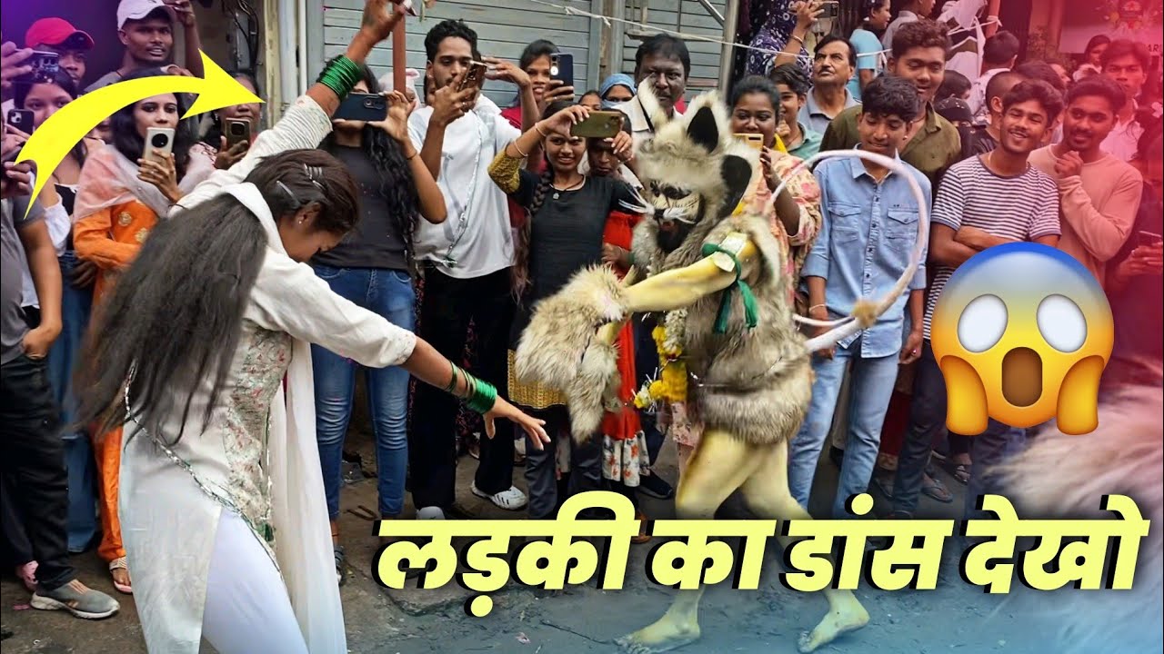 बिलासपुर मोहर्रम 2025 में कई माहौल शेर डांस - Sher Baja Tiger Dance 2025
