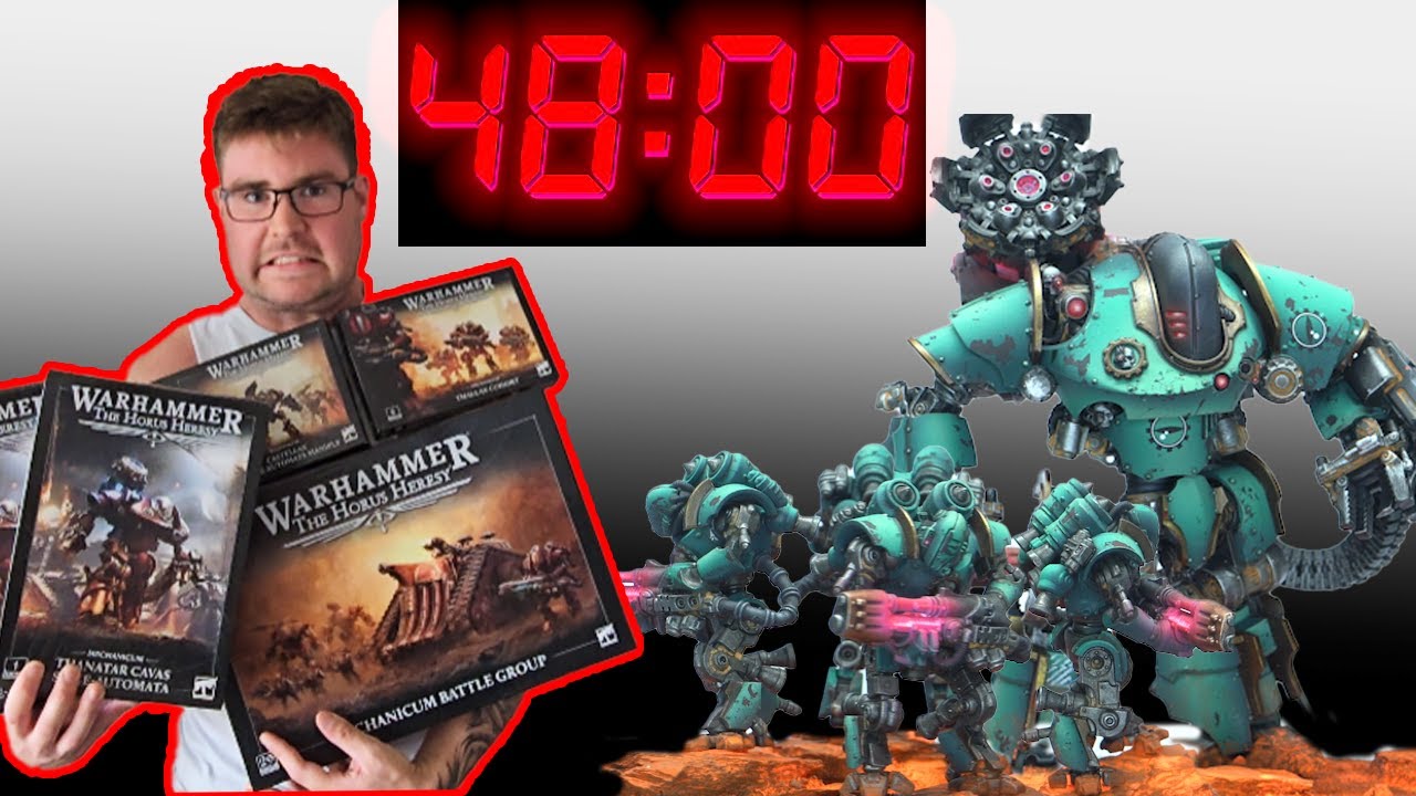Can You Paint a Warhammer Army in TWO DAYS?