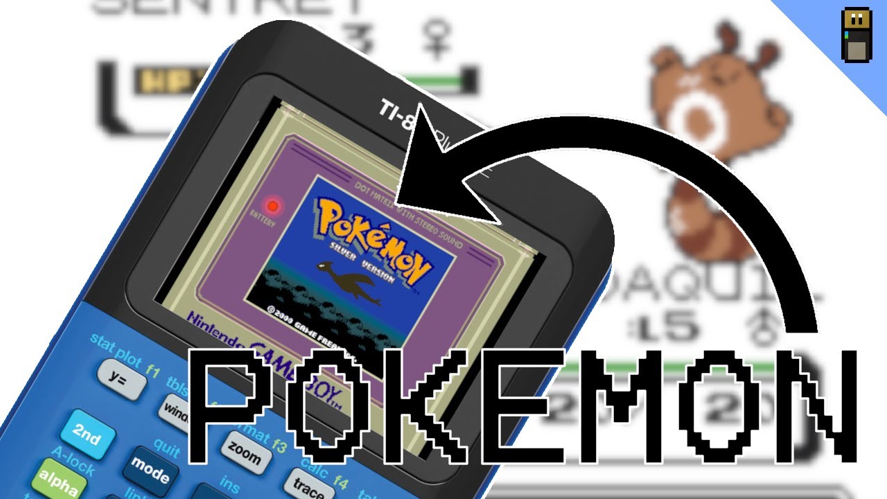 Все игры серии Pokémon, в которые можно играть на TI-84+ CE, и как в них играть!