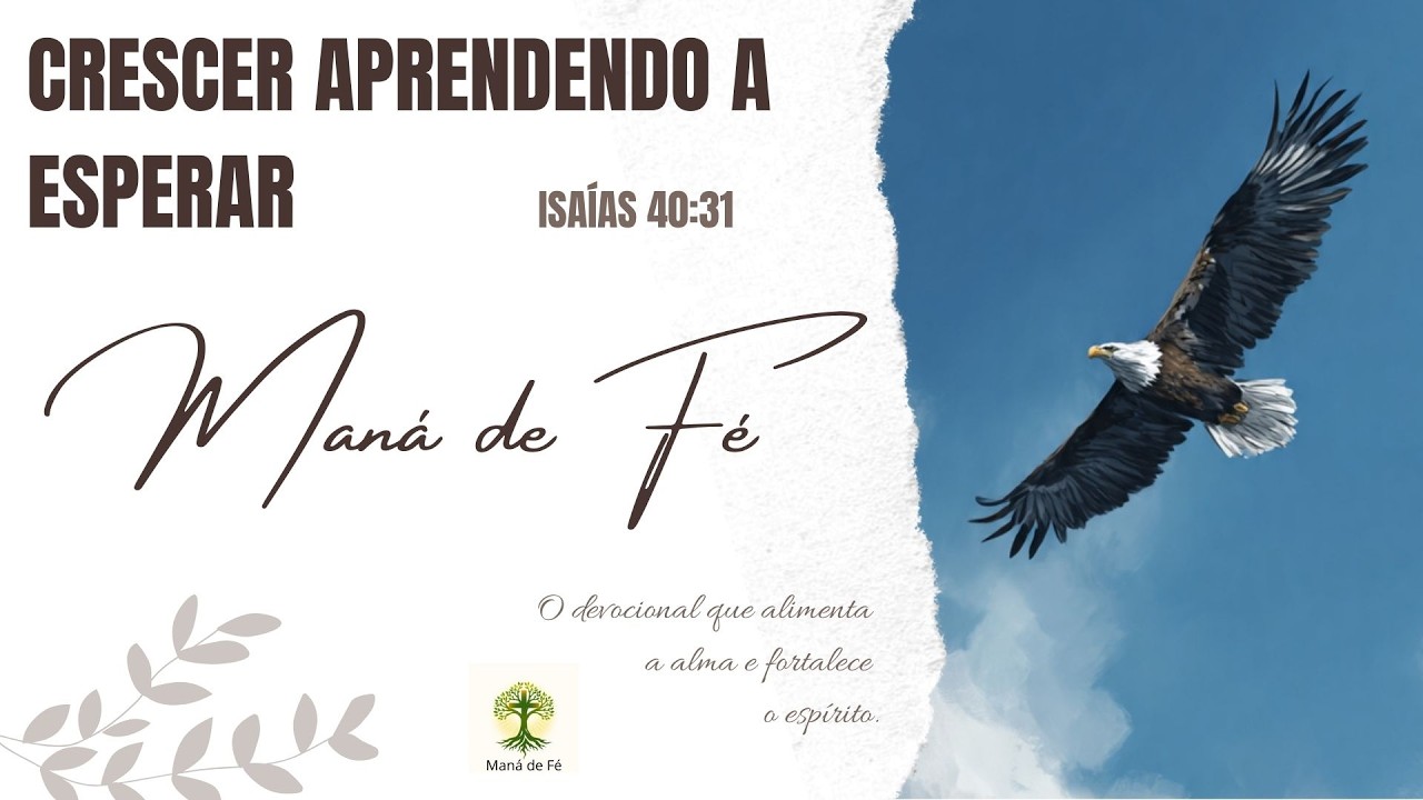 Esperar em Deus Renova Suas Forças | Devocional Maná de Fé #042/26 | Isaías 40:31
