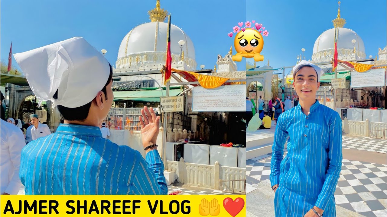 Our Visit Ajmer Shareef Dargah Vlog 😍 || Justin Romio