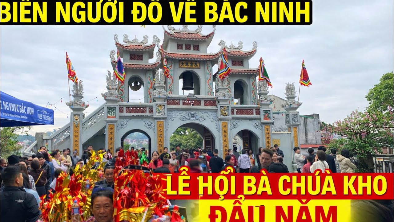 Chen Chân Xin Lộc Đền Bà Chúa Kho Bắc Ninh