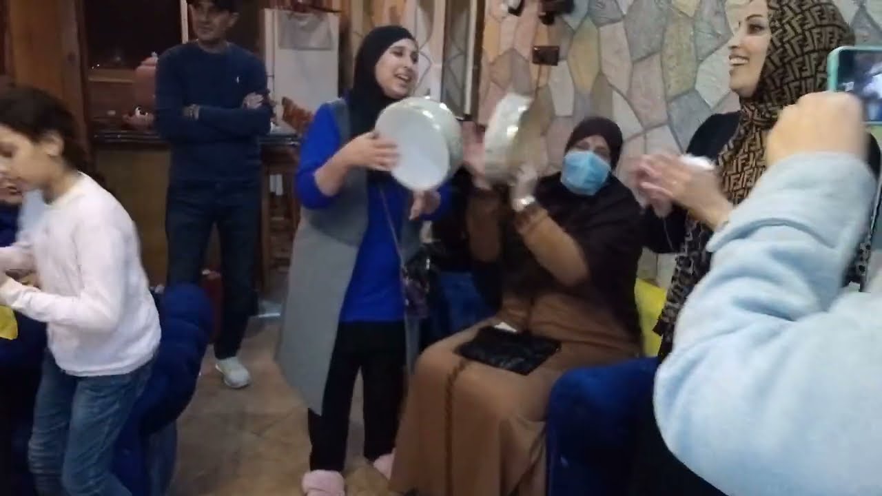 شوفو الفرحه عويصال وعلي النشاط ويا سلام ميريكان فوق الشوايه@WissalAli 🇲🇦🚨🌋🤰⁉️👏💃