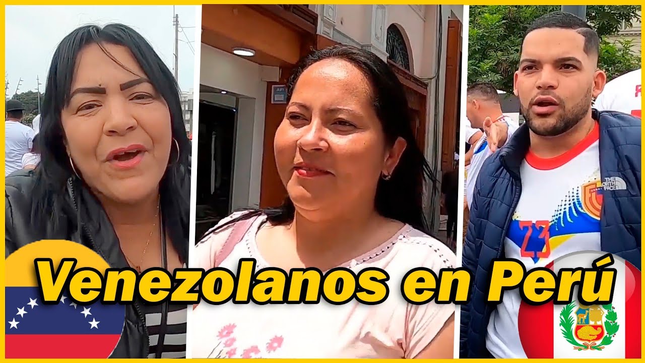 Venezolanos opinan sobre la vida  en Perú - sin filtros 