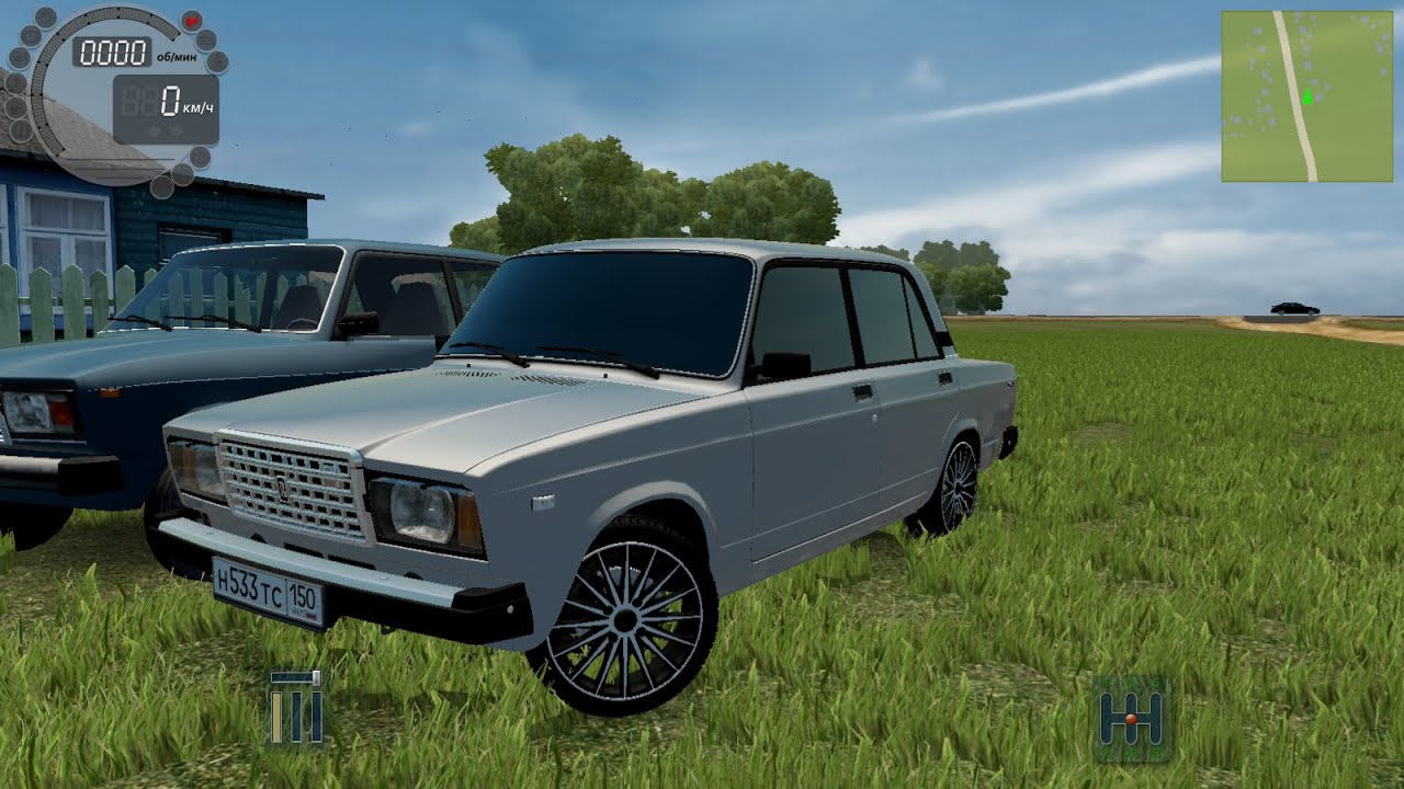 ВАЗ 2107-CITY CAR DRIVING (V1.5.9)