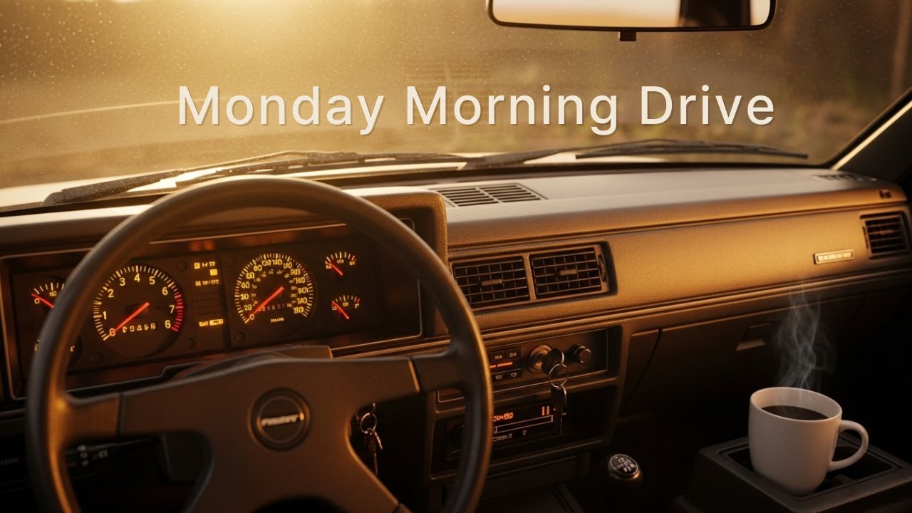 월요일 아침 출근길 드라이빙 팝  | 80s 에너제틱 팝 록 | Monday Morning Drive