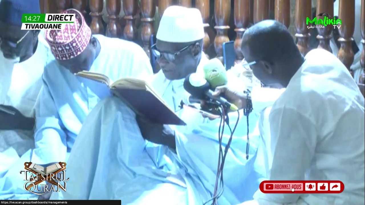 🔴[ DIRECT TIVAOUANE ] TAFSIR ZAWIYA EL.HADJI MALICK SY RTA JOUR 20 l MARDI 10 MARS 2026