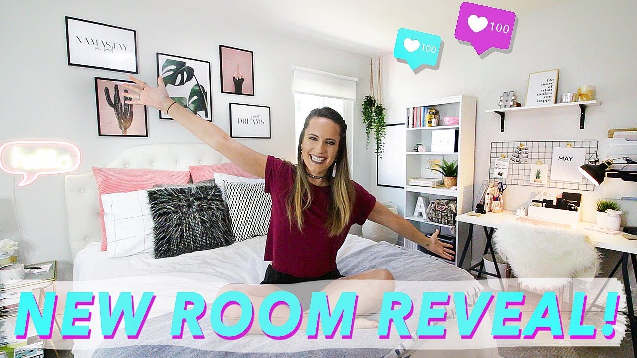 ROOM TOUR 2018!! Pinterest + Tumblr Inspired Room Decor!