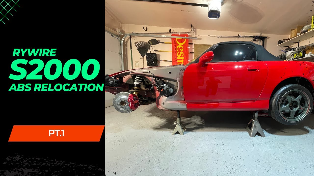 S2000 Rywire ABS Relocation Install PT. 1