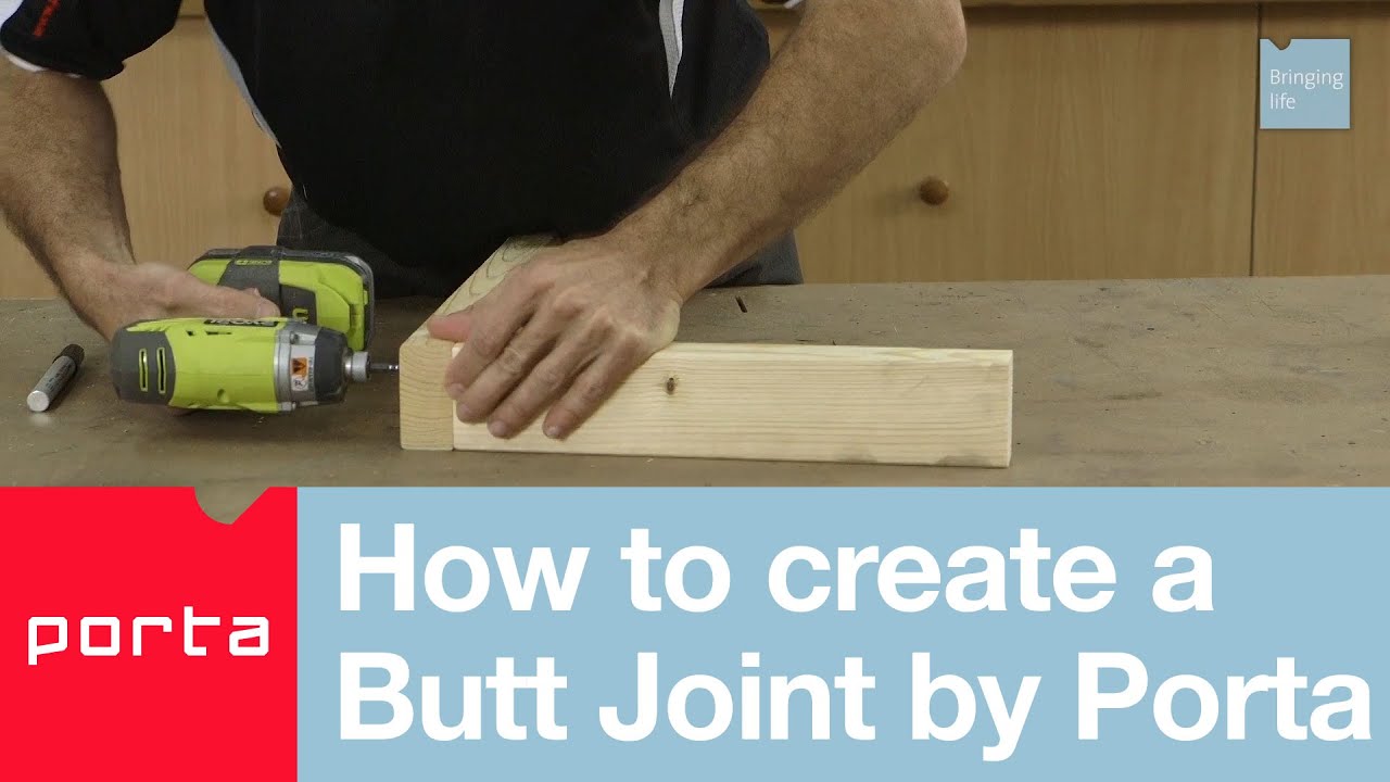 How to create a Butt Joint by Porta