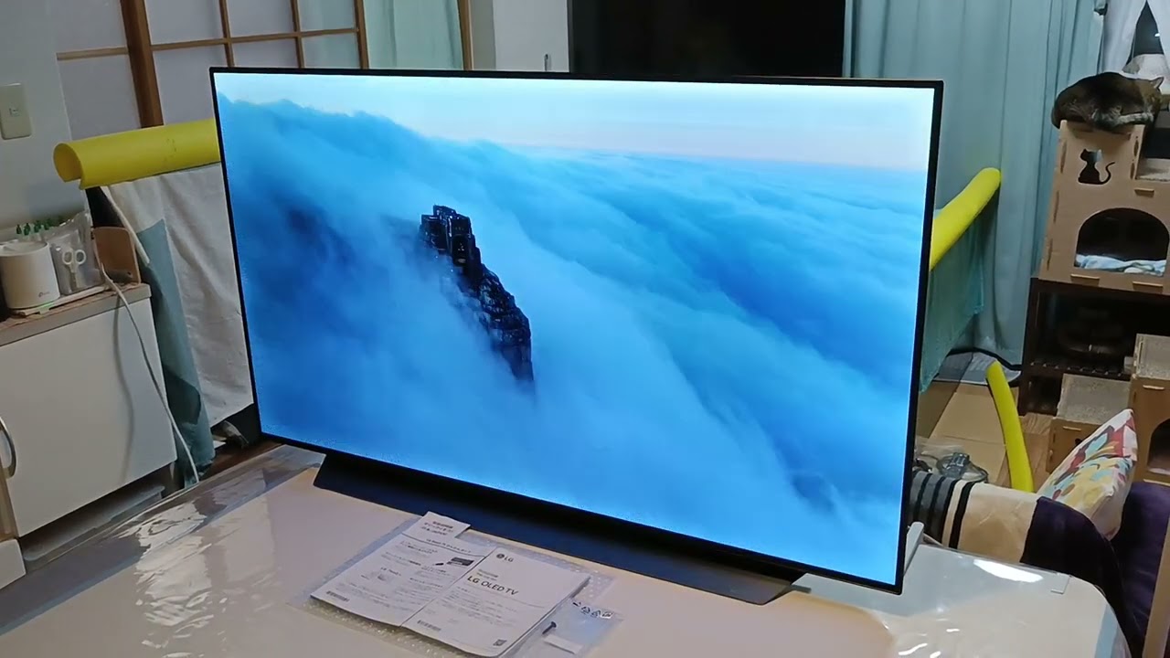 LG OLED 48C1PJB 48インチ有機EL4KTV 2022年  HDR NET動画 スマートテレビ ユーチューブ アマプラ ネットフリックス 観れます！