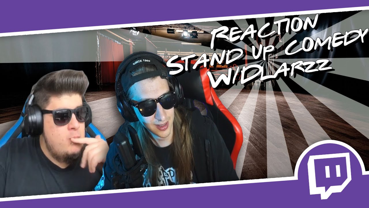 @Dlarzz e Poldo Reaction agli Stand Up Comedy