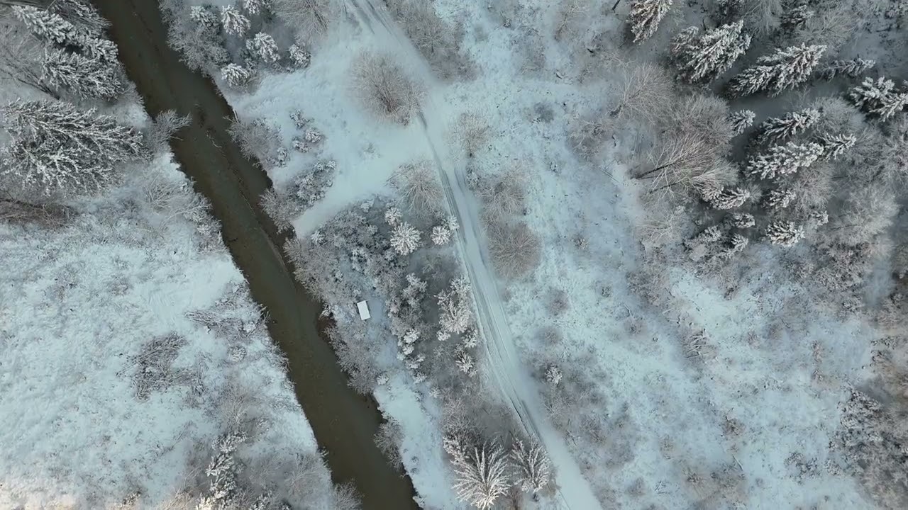 Winterfly One with DJI in Almtal