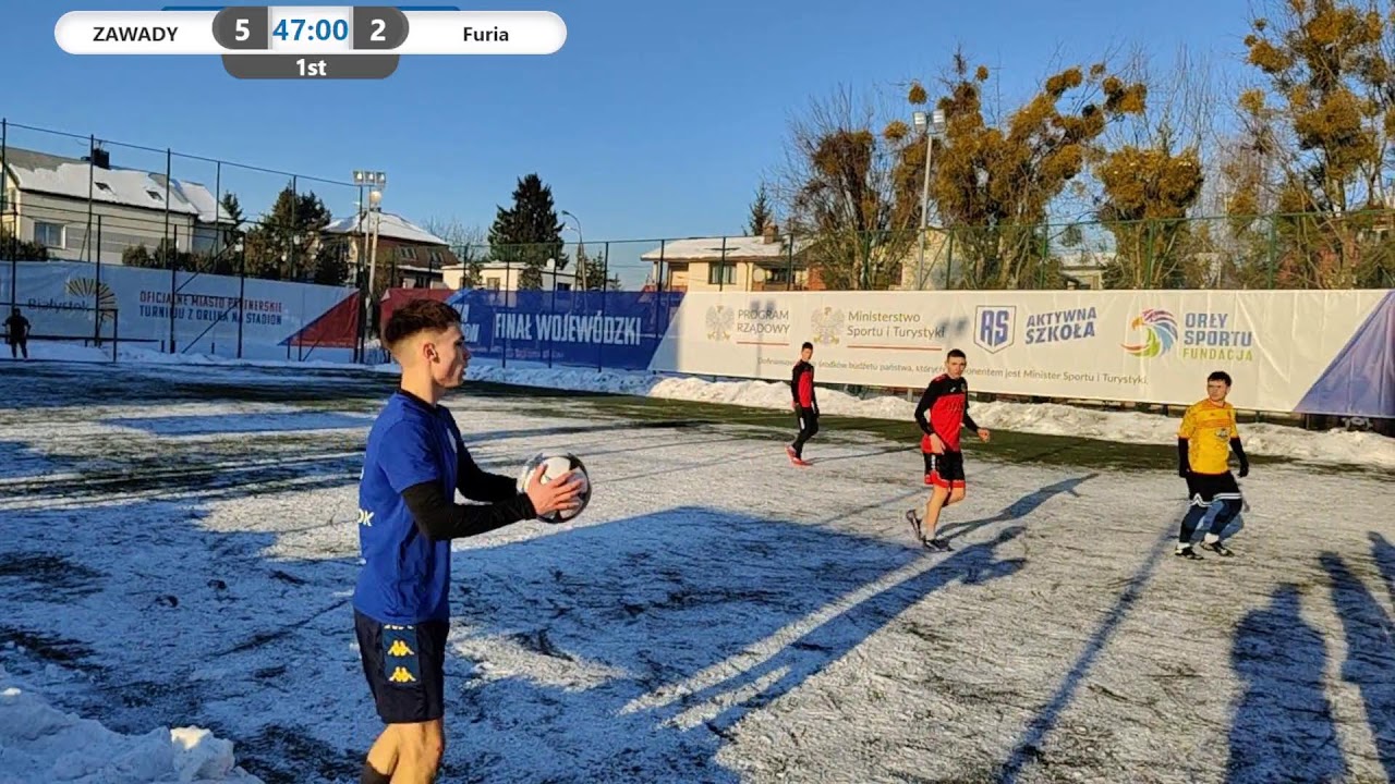 1/8 Sky Winter Cup FC Zawady - Furia Dziesięciny
