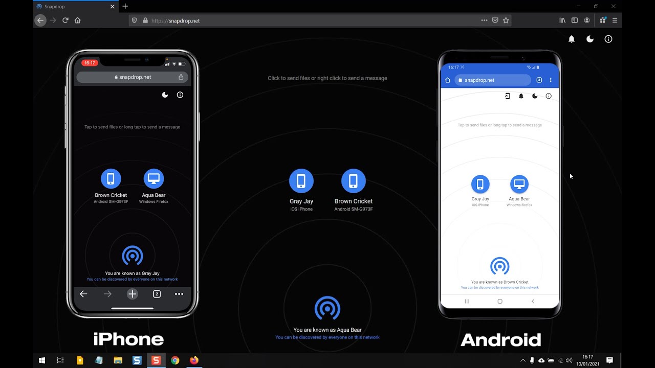 Inviare file da iPhone ad Android e PC (e viceversa) senza usare applicazioni e cavi