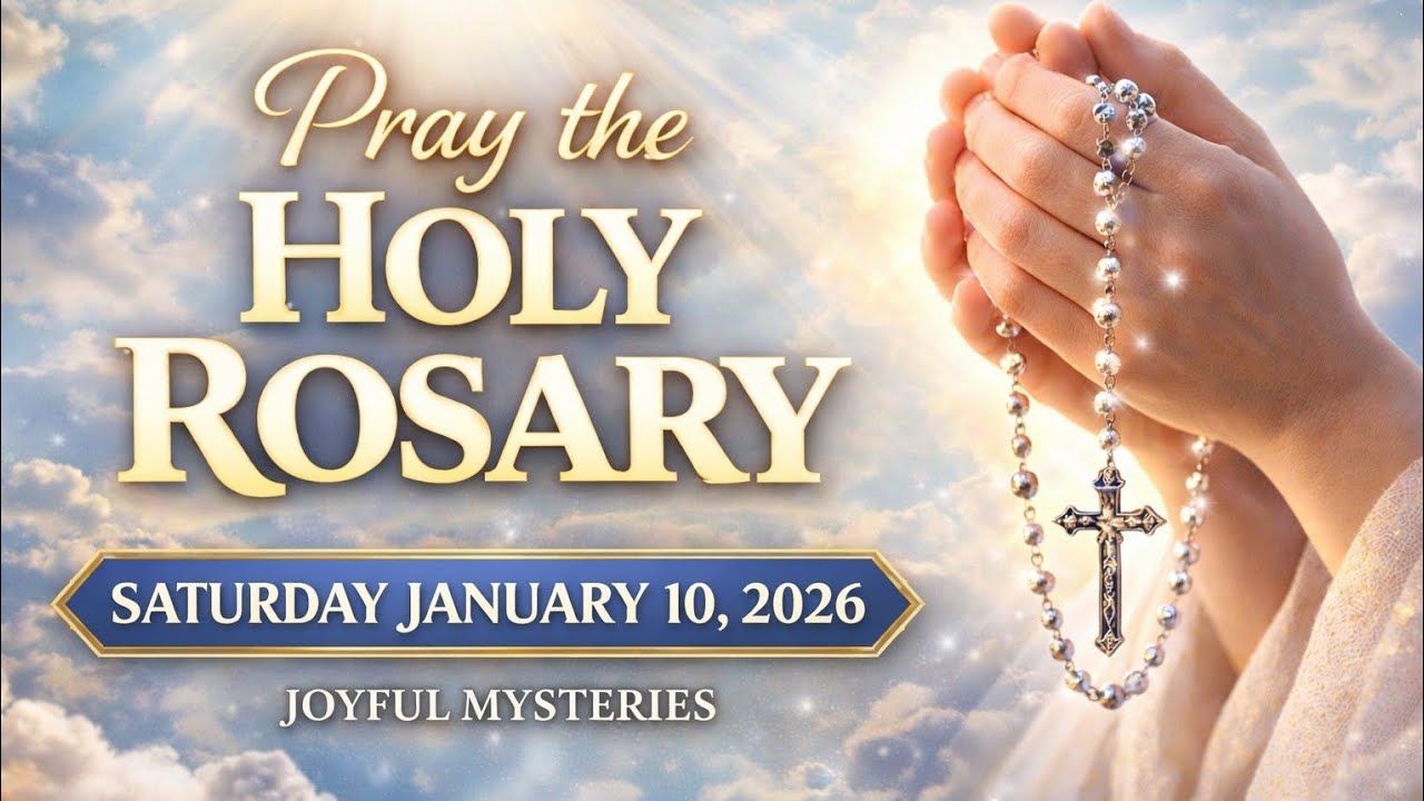 Saturday Holy Rosary – Joyful Mysteries | January 10, 2026 | Pray with Peace