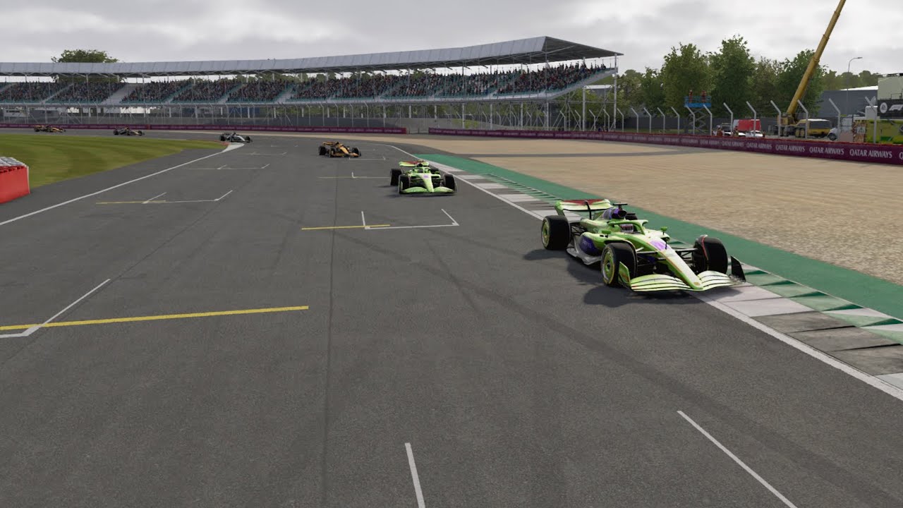 Diehard Motorsports cars battle for victory!