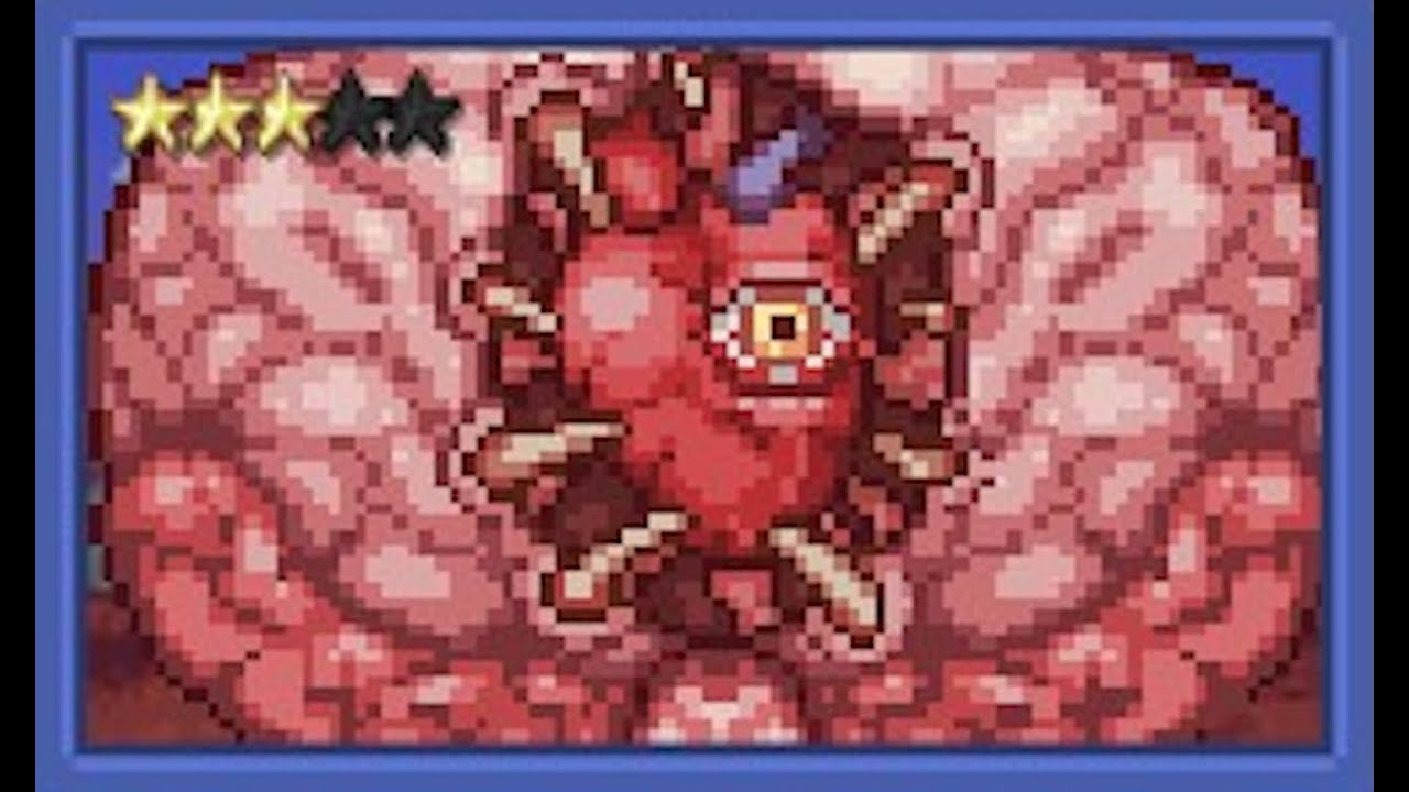 Terraria 1.4.4.9 - Brain of Cthulhu (No Damage/Buff Potions) (Legendary Mode) (Pre-Hellstone Gear)